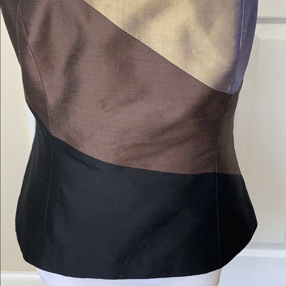 NEW Handmade in Thailand Dressy Top Raw Silk - Picture 6 of 10